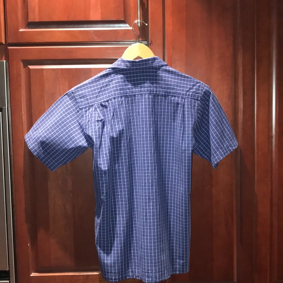 Polo short sleeve button down shirt. Boys medium - Picture 2 of 5